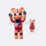 Hancraft Koleksi Figur Mainan Bearbrick 400% Figur - Gambar 3
