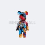 Hancraft Koleksi Figur Mainan Bearbrick 400% Graffiti Colours - Gambar 3