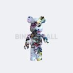 Hancraft Koleksi Figur Mainan Bearbrick 400% Graffiti Colours - Gambar 2