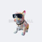 Hancraft Dekorasi Pajangan Art Decorative Cool Dog Figurine