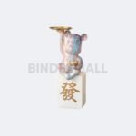 Hancraft Dekorasi Figur Lucky Bear Tray Room Decoration - Gambar 3