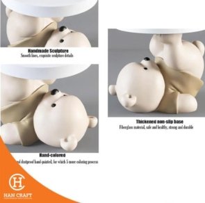 Dekorasi Meja Vigorous Bear Side Table 1