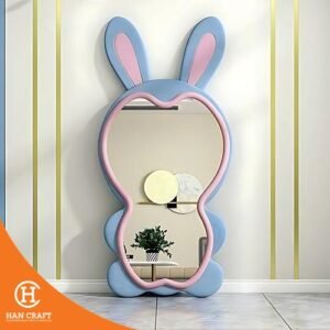 Kaca Cermin Cute Bunny Mirror