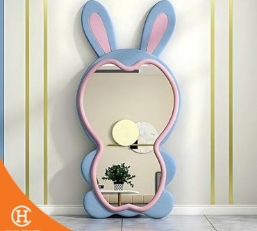 Kaca Cermin Cute Bunny Mirror