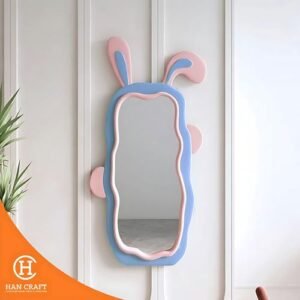 Kaca Cermin Rabbit Kids Mirror