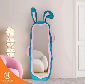 Kaca Cermin Rabbit Kids Mirror A