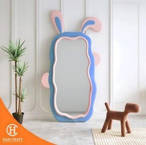 Kaca Cermin Rabbit Kids Mirror A