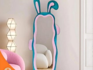 Kaca Cermin Rabbit Kids Mirror A