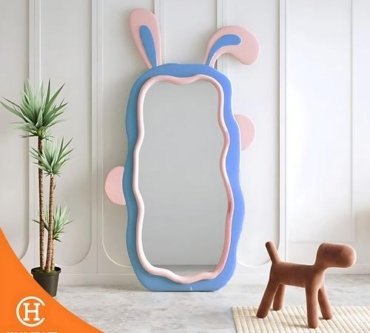Kaca Cermin Rabbit Kids Mirror A