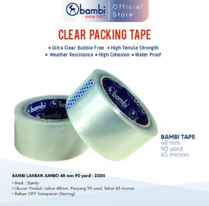 BAMBI LAKBAN Tape 48 mm 90 yard - 23215 utama