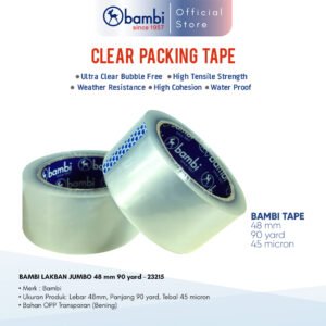 BAMBI LAKBAN Tape 48 mm 90 yard - 23215 utama