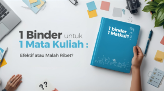 Bingung pilih 1 binder per matkul atau satu binder untuk semua? Baca plus-minus, tips setup, dan opsi hybrid biar catatan kuliah tetap rapi dan ringan.