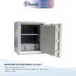 Bindex Brankas Gold Series Manual Lock Size 4 - Lemari Penyimpanan Tahan Lama dengan Kunci Ganda, 75 x 63 x 60 cm - Gambar 3