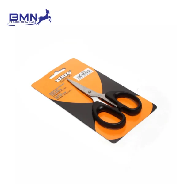 Gunting Kecil Kenko 828N Stainless Steel dengan pegangan ergonomis dan bilah tajam untuk potongan presisi