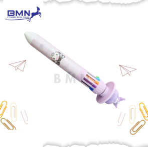 pulpen 10 warna kuromi gelpen mekanis lou xiaomi varian pink