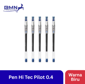 Pen Hi Tec Pilot 0.4 Warna BIru 2
