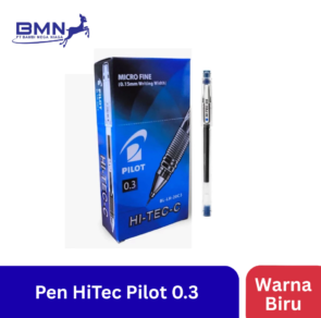 Pen Pilot Hi-Tec 0.3 Warna Biru 2