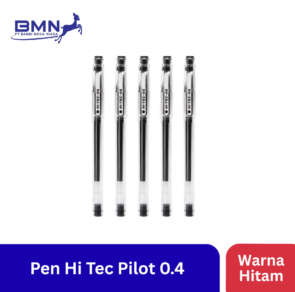 Pilot Hi-Tec 0.4 Pen - Warna Hitam 2
