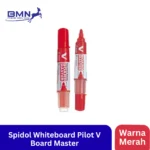 Spidol Whiteboard Pilot V Board Master - Merah, Tinta Cair Berkualitas dan Mudah Dihapus - Gambar 2