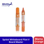 Spidol Whiteboard Pilot V Board Master - Orange, Tinta Cair Berkualitas dan Mudah Dihapus - Gambar 2