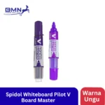 Spidol Whiteboard Pilot V Board Master - Ungu, Tinta Cair Berkualitas dan Mudah Dihapus - Gambar 2