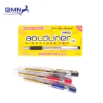 Pulpen Bold Liner Pro 1mm – Tinta Hitam Pekat, Tulisan Tebal dan Jelas - Gambar 3