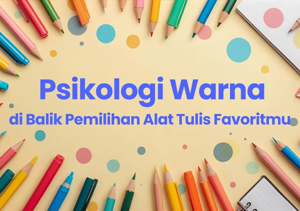 psikologi warna berdasarkan alat tulis kamu