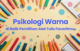 psikologi warna berdasarkan alat tulis kamu