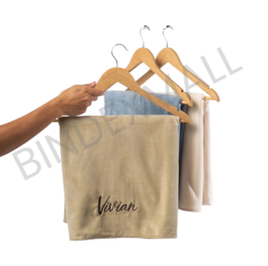 Hand towel custom bordir nama 30x70 handuk tangan souvenir minimum 50pcs