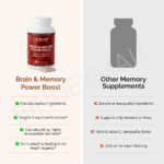 Suplemen Premium BrainMD - Formula 6 Bahan Aktif untuk Daya Ingat & Fokus - Gambar 3