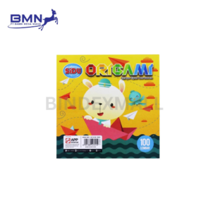Kertas origami Sinar Dunia 16x16 cm 100 lembar warna-warni untuk seni lipat dan kerajinan