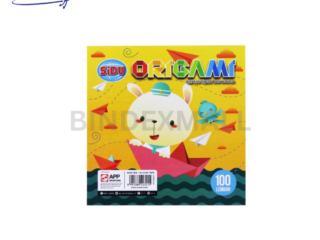 Kertas origami Sinar Dunia 16x16 cm 100 lembar warna-warni untuk seni lipat dan kerajinan