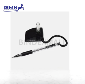 Pulpen meja Trifello dengan tali spiral dan dudukan stabil untuk kasir kantor dan resepsionis