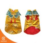 Baju Anjing Cheongsam Rumbai Dog Clothes - Gambar 3
