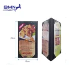 Bambi Display Menu Meja 3 Sisi 13x23cm - Stand Buku Menu Restoran Original - Gambar 2