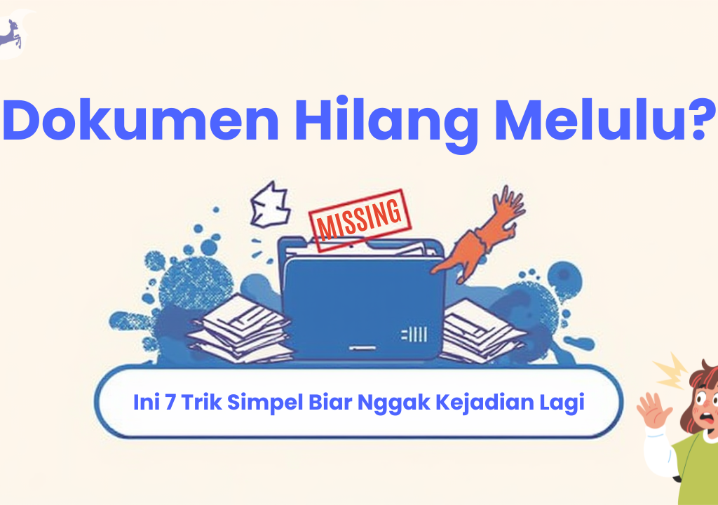 Cara mengatasi dokumen hilang dengan sistem penyimpanan rapi menggunakan binder dan ordner