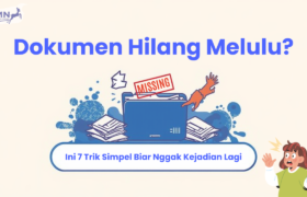 Cara mengatasi dokumen hilang dengan sistem penyimpanan rapi menggunakan binder dan ordner