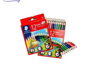 Pensil warna Staedtler Luna Aquarell 12 warna watercolour pendek original compact portable