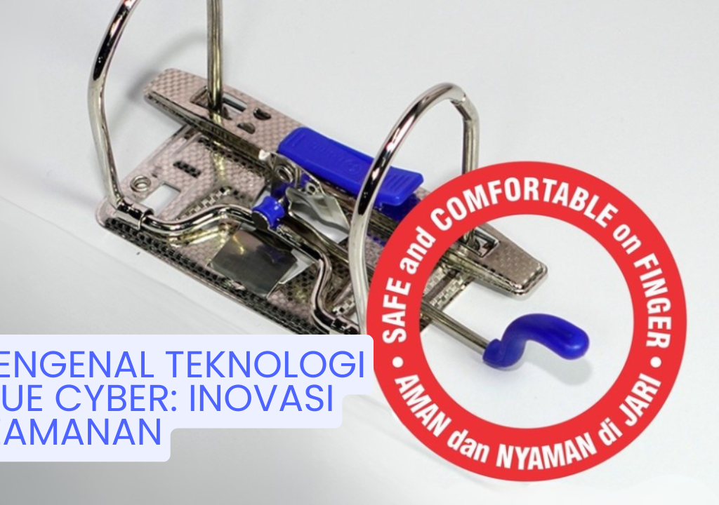 Ordner Bindex dengan teknologi Blue Cyber untuk perlindungan jari pengguna
