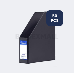 Bambi Box File Magazine 80 mm Original untuk penyimpanan majalah dan dokumen