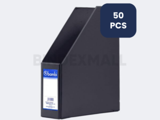 Bambi Box File Magazine 80 mm Original untuk penyimpanan majalah dan dokumen