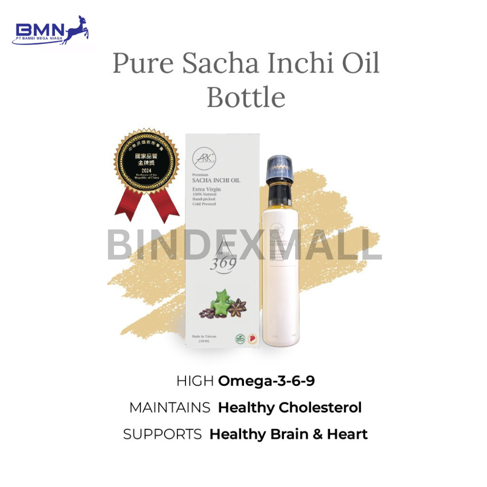 Botol Extra Virgin Sacha Inchi Oil 250ml Minyak Nabati Premium