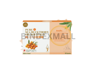 Sea Buckthorn Oil Softgels Premium 60 Kapsul Kaya Omega-7