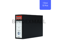 Benex Ordner Jumbo 75mm Eco Black Standard Grade kapasitas besar 12 pieces per dus