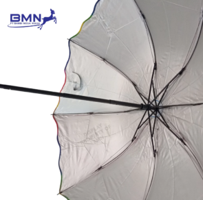 Payung lipat anti UV Bambi x Nagoya warna Dark Blue premium dengan perlindungan radiasi matahari