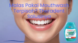 Theradent pasta gigi 2-in-1 varian Pure White dan Original Fresh