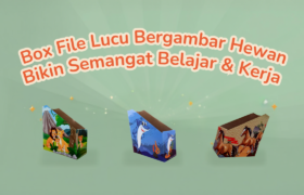box file bergambar hewan