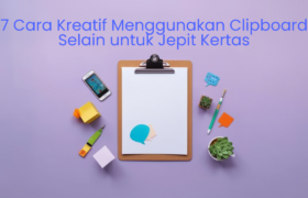 Clipboard digunakan sebagai frame foto aesthetic digantung di dinding kamar