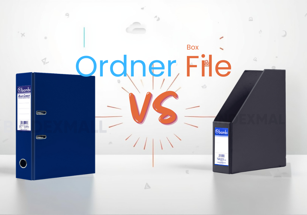 Perbandingan box file dan ordner kantor untuk penyimpanan dokumen arsip