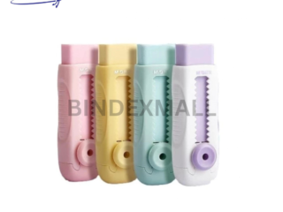 Penghapus lucu estetik M&G Fancy Quick Roll model mini cutter dengan warna ice cream pastel untuk pelajar dan stationery lovers